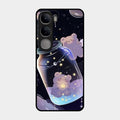 Sky Panda Design Glass Phone Case Cover V2 For Vivo Y300 5G