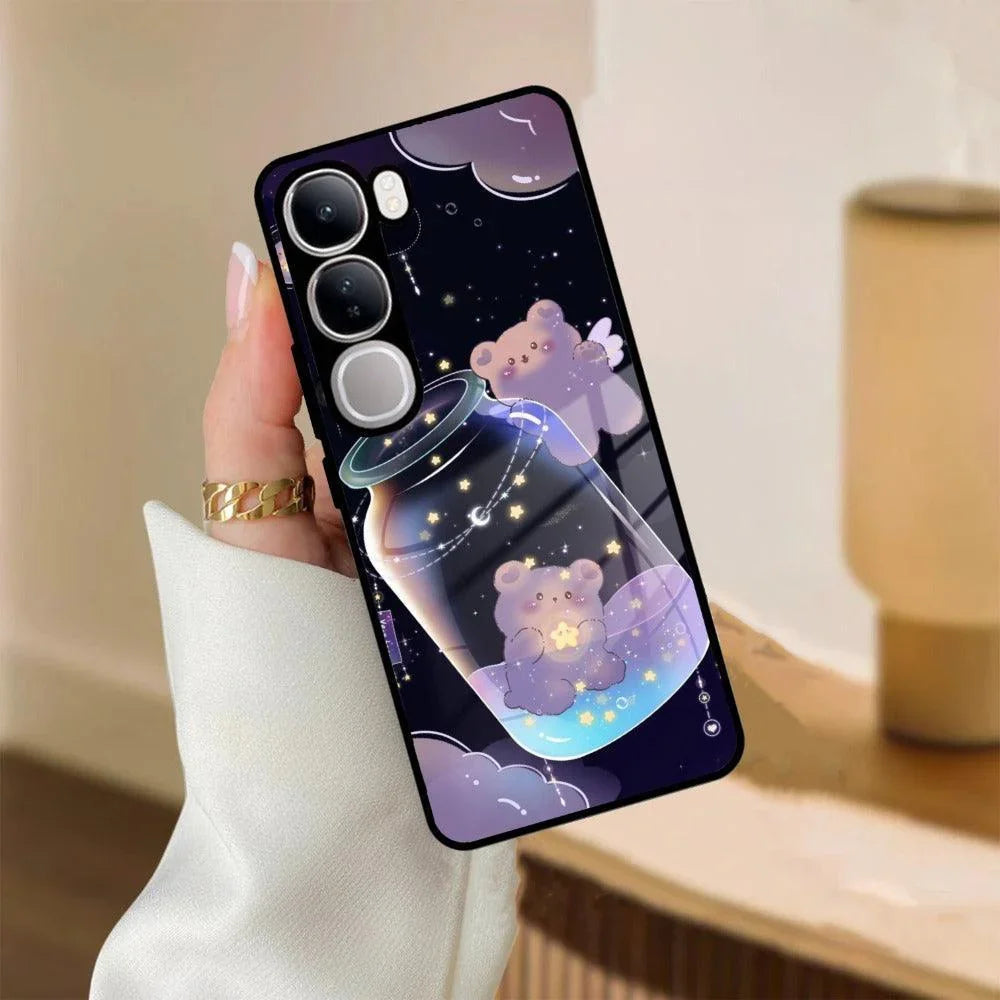 Sky Panda Design Glass Phone Case Cover V2 For Vivo - ShopOnCliQ