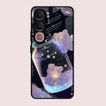 Sky Panda Design Glass Phone Case Cover V2 For Vivo Y31 5G