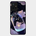 Sky Panda Design Glass Phone Case Cover V2 For Vivo Y75 5G
