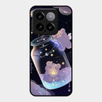 Sky Panda Design Glass Phone Case Cover V2 For Xiaomi 14 5G