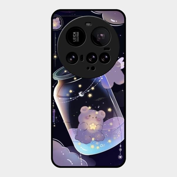 Sky Panda Design Glass Phone Case Cover V2 For Xiaomi 15 Ultra 5G