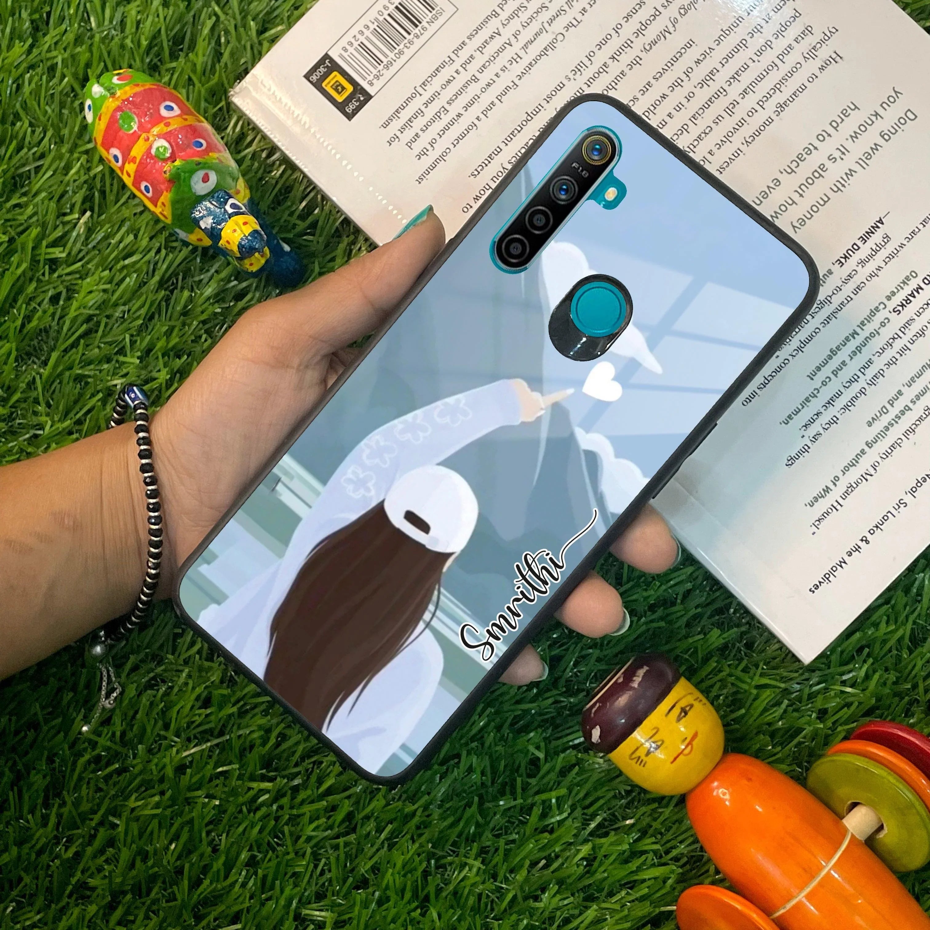 Chasing Dreams Customized Glass Case Cover For Realme/Narzo - ShopOnCliQ