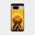 Sleepy Slayer Glass Case Cover For Google Pixel 8 5G