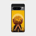 Sleepy Slayer Glass Case Cover For Google Pixel 8 Pro 5G