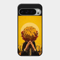 Sleepy Slayer Glass Case Cover For Google Pixel 9 Pro Xl