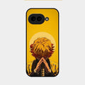 Sleepy Slayer Glass Case Cover For Google Pixel 9A 5G