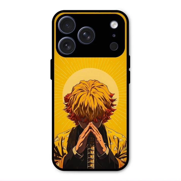 Sleepy Slayer Glass Case Cover For iPhone 17 Pro