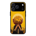 Sleepy Slayer Glass Case Cover For iPhone 17 Pro