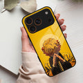 Sleepy Slayer Glass Case Cover For iPhone 17 Pro Max