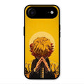 Sleepy Slayer Glass Case Cover For iPhone Air