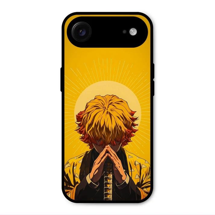 Sleepy Slayer Glass Case Cover For iPhone Air
