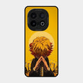 Sleepy Slayer Glass Case Cover For Iqoo 13 5G