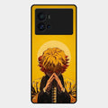 Sleepy Slayer Glass Case Cover For Iqoo 9 Pro 5G