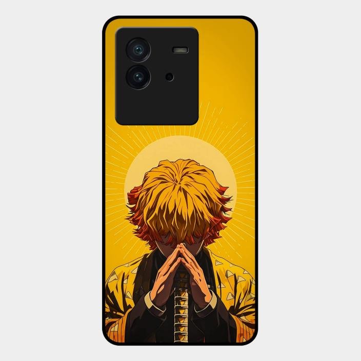 Sleepy Slayer Glass Case Cover For Iqoo Neo 6 5G