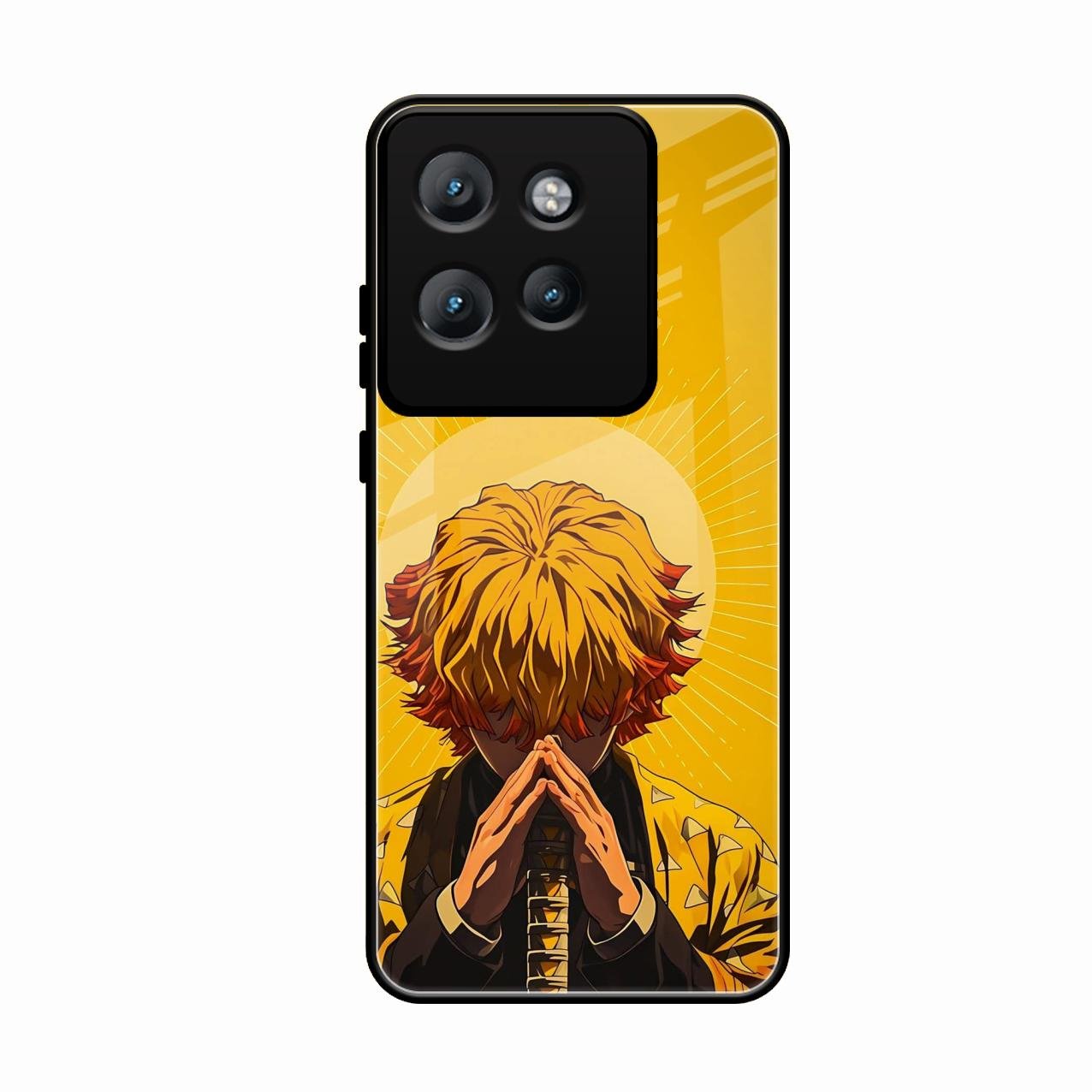 Sleepy Slayer Glass Case Cover For Motorola Edge 50 Neo