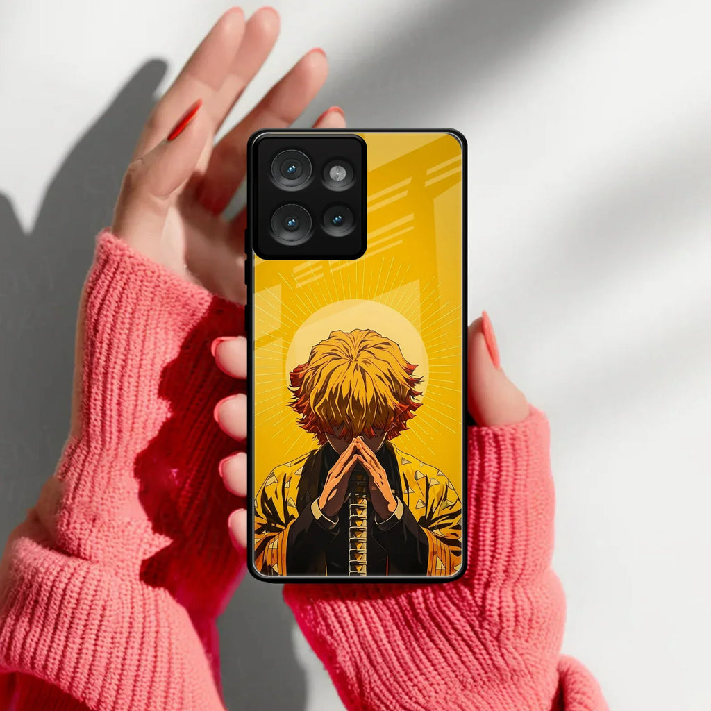 Sleepy Slayer Glass Case Cover For Motorola - ShopOnCliQ