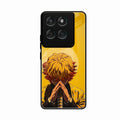 Sleepy Slayer Glass Case Cover For Motorola Edge 60 Pro 5G