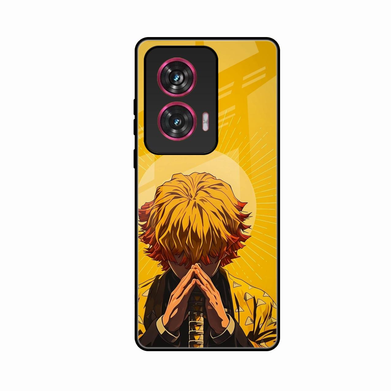Sleepy Slayer Glass Case Cover For Motorola G85 5G