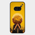 Sleepy Slayer Glass Case Cover For Nothing Phone 2A 5G