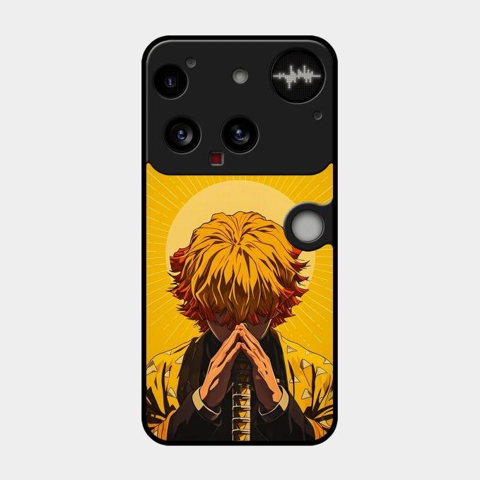 Sleepy Slayer Glass Case Cover For Nothing Phone 3 5G