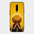 Sleepy Slayer Glass Case Cover For Oneplus 7 Pro