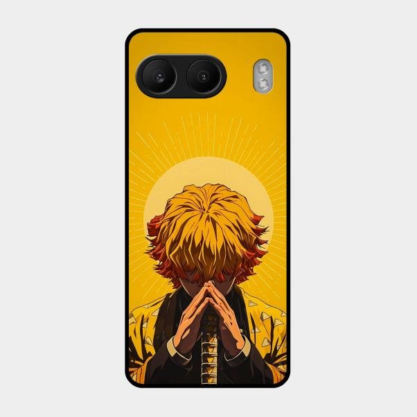 Sleepy Slayer Glass Case Cover For Oneplus Nord 4 5G