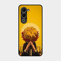 Sleepy Slayer Glass Case Cover For Oppo A5 5G