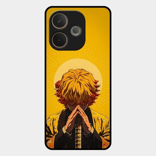 Sleepy Slayer Glass Case Cover For Oppo A5 Pro 5G
