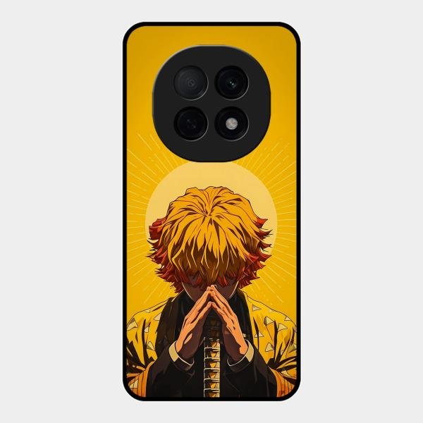 Sleepy Slayer Glass Case Cover For Oppo F29 Pro 5G