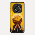 Sleepy Slayer Glass Case Cover For Oppo F31 Pro 5G