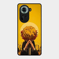 Sleepy Slayer Glass Case Cover For Oppo Reno 11 5G