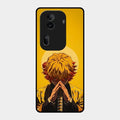 Sleepy Slayer Glass Case Cover For Oppo Reno 11 Pro 5G