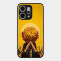 Sleepy Slayer Glass Case Cover For Oppo Reno 14 Pro 5G