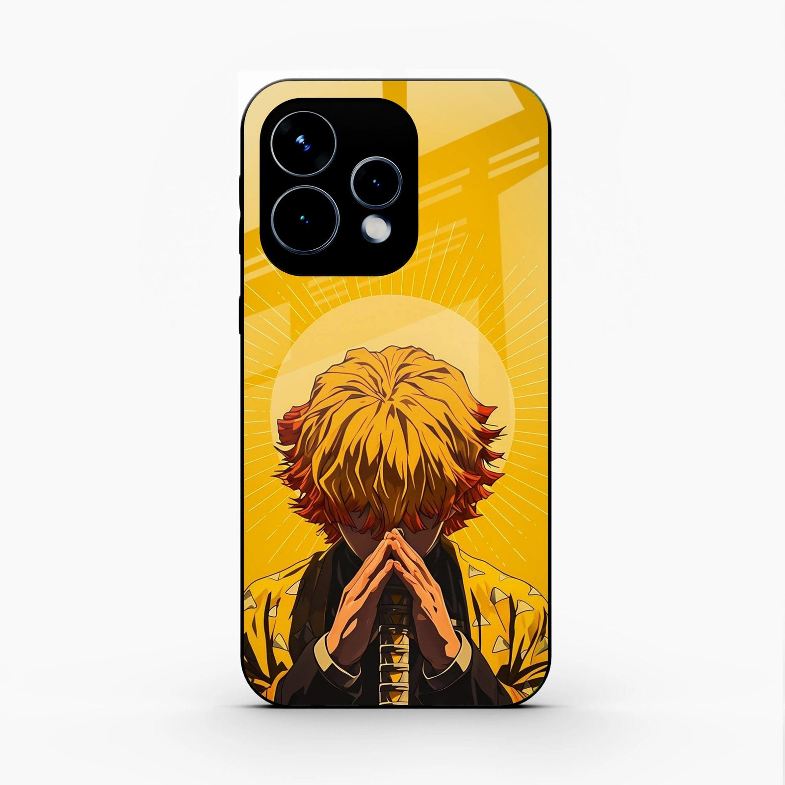 Sleepy Slayer Glass Case Cover For Oppo Reno 15 5G