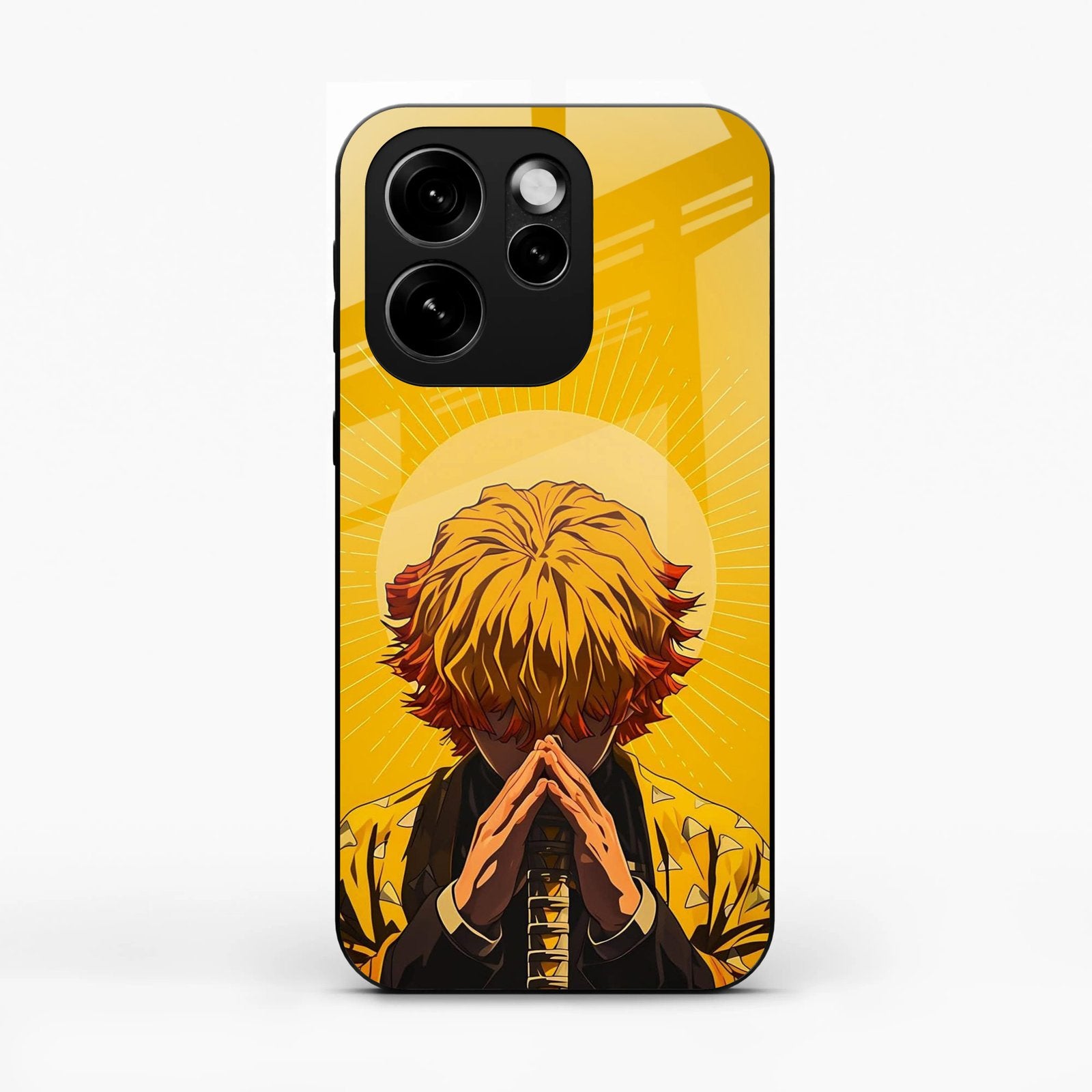 Sleepy Slayer Glass Case Cover For Oppo Reno 15C 5G