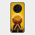 Sleepy Slayer Glass Case Cover For Realme 12 5G