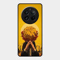 Sleepy Slayer Glass Case Cover For Realme 12 Pro Plus 5G