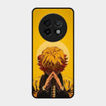 Sleepy Slayer Glass Case Cover For Realme 13 Plus 5G