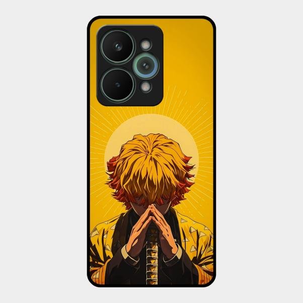 Sleepy Slayer Glass Case Cover For Realme 15 Pro 5G