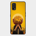Sleepy Slayer Glass Case Cover For Realme 7 Pro