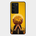 Sleepy Slayer Glass Case Cover For Realme C75 5G