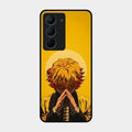 Sleepy Slayer Glass Case Cover For Realme Narzo 80X 5G