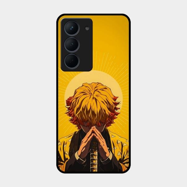 Sleepy Slayer Glass Case Cover For Realme Narzo 80X 5G