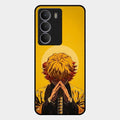 Sleepy Slayer Glass Case Cover For Realme P3 Lite 5G
