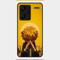 Sleepy Slayer Glass Case Cover For Redmi Note 13 Pro Plus 5G