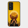 Sleepy Slayer Glass Case Cover For Samsung Galaxy A54 5G