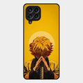 Sleepy Slayer Glass Case Cover For Samsung Galaxy M53 5G