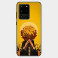 Sleepy Slayer Glass Case Cover For Samsung Galaxy S20 Ultra