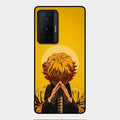 Sleepy Slayer Glass Case Cover For Vivo X70 Pro 5G